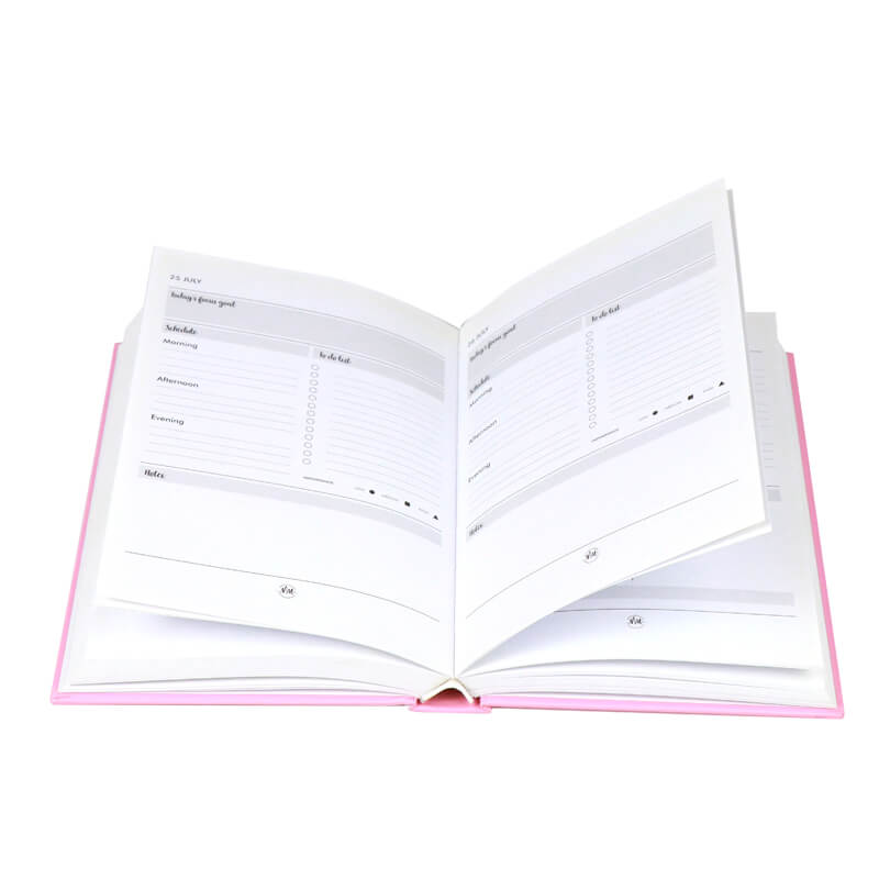 Journal Manufacturer Custom A5 Hardcover Goal Planner Printing