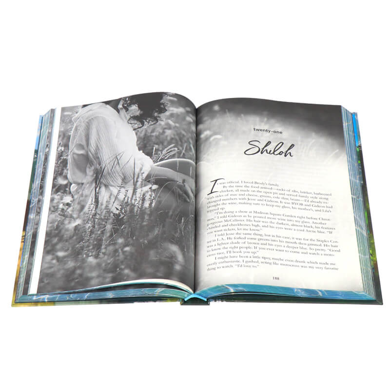 Special Edition Version Hardcover Book Printing with Sprayed Edges