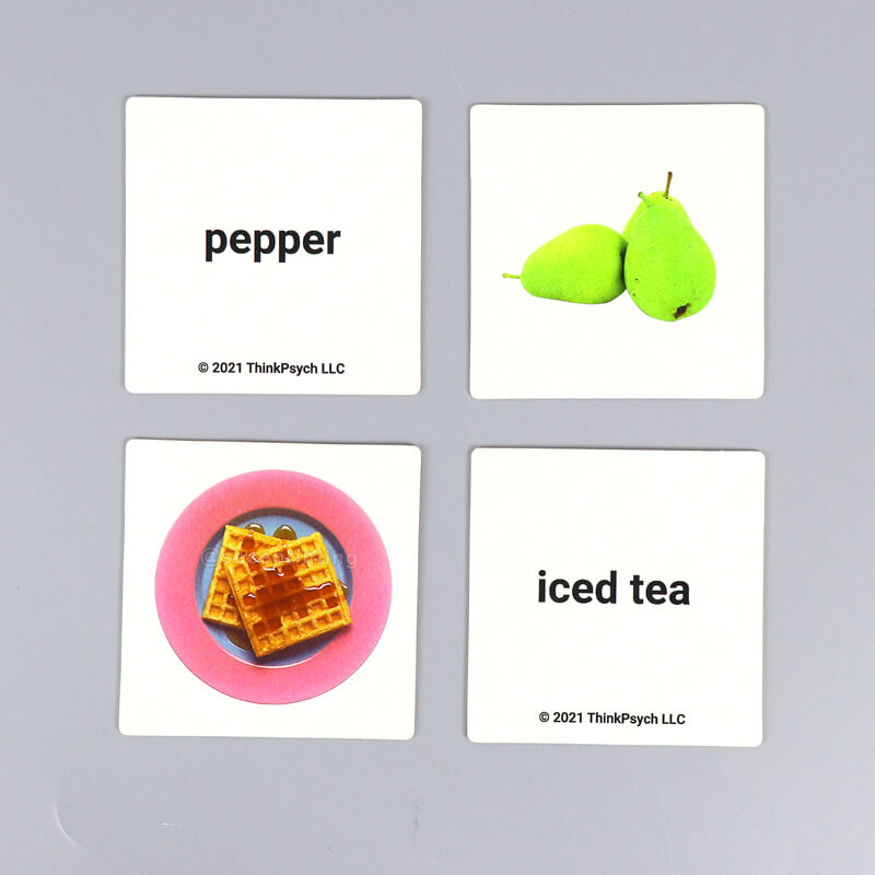 Custom 150 Words Language Learning Flash Cards Game Manufacturer