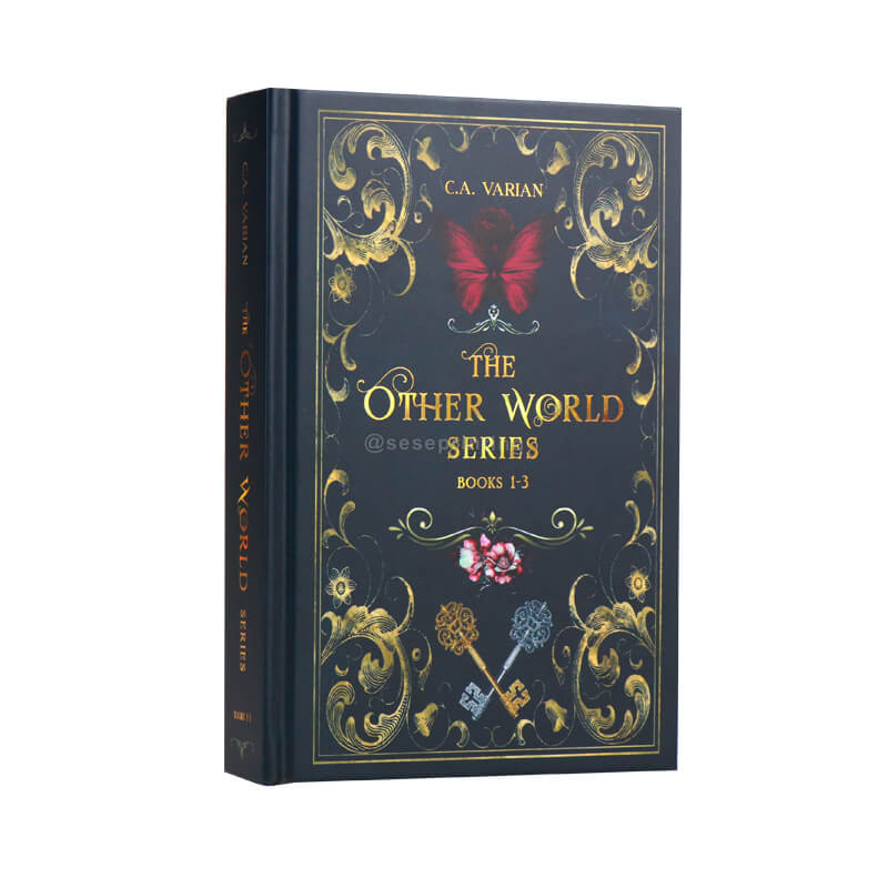 Special Edition Hardback with Foil Lettering and Pattern Sprayed Edges