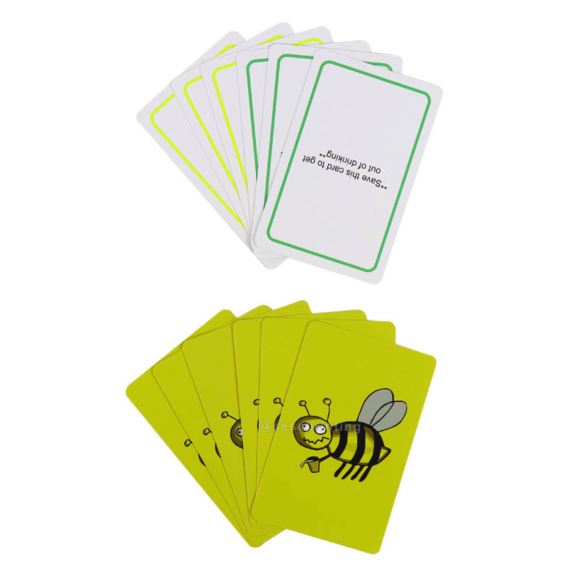 Make A Drinking Card Game Printing Adult Card Deck with Box