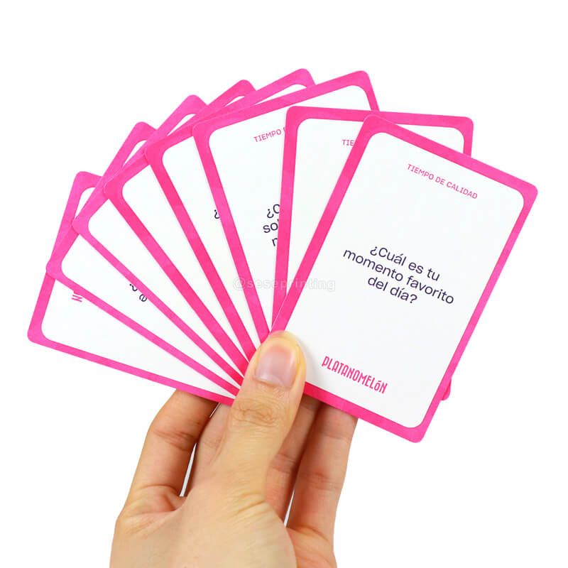 Card Game Custom Printing Manufacturer Question Cards for Couples