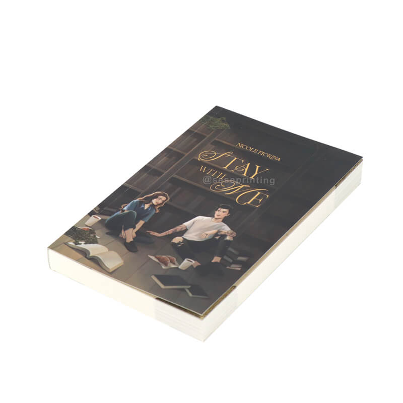 Custom Your Own Book Full Color Printing Softcover Romance Book