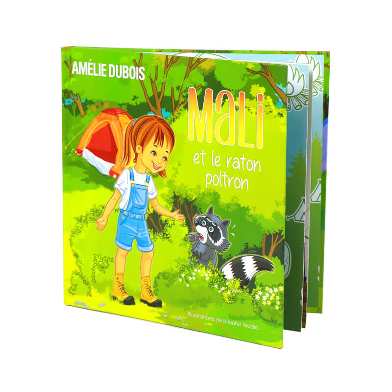 Custom Size Children Book Hardcover Picture Learning Book for Kids