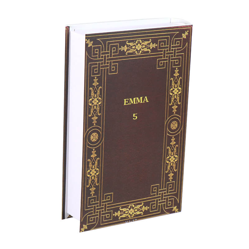 Custom Book Shaped Box Printing Faux Books for Home Decoration