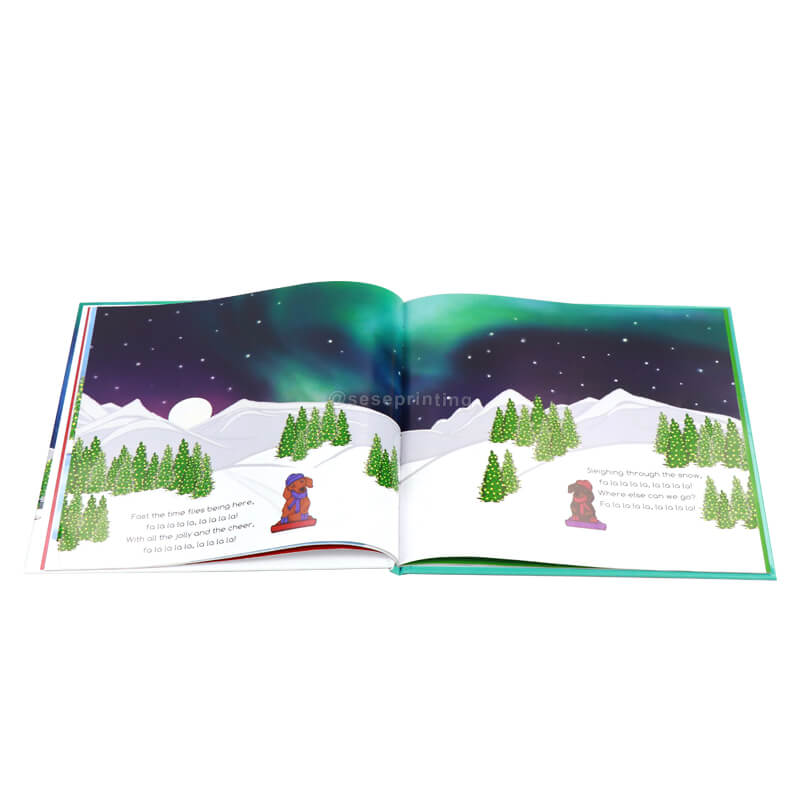 Custom Book Printing Full Color Hardcover Children Story Book