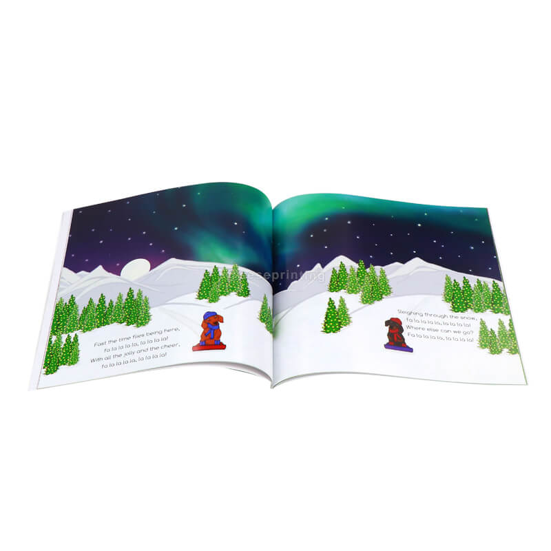 Custom Paperback Children Book Full Color Printing Kids Story Book