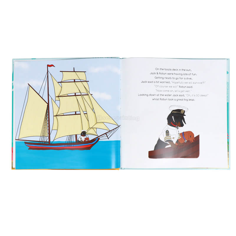 Kids Books Printing for Early Education Hardcover Children Books