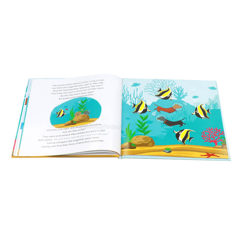 Kids Books Printing for Early Education Hardcover Children Books