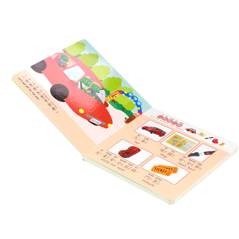 Children Books Printing Baby Learning Story Board Book for Kids