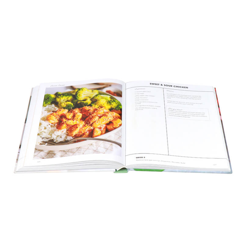 Create Your Own Cookbook Full Color Hardcover  Recipe Book Printing