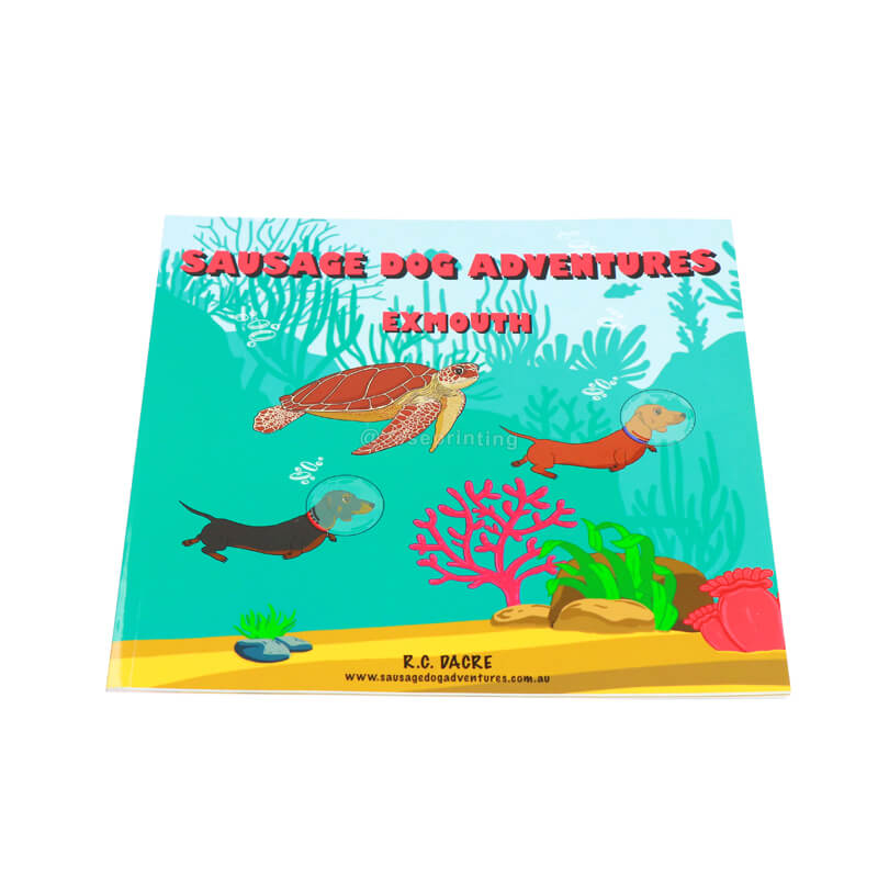 Custom Book Printing Full Color Paperback Childrens Illustration Books