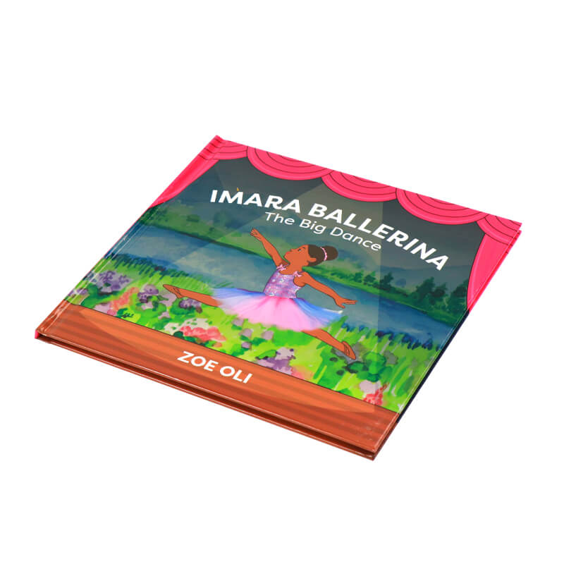 Hardcover Children Illustration Picture Books Printing Services