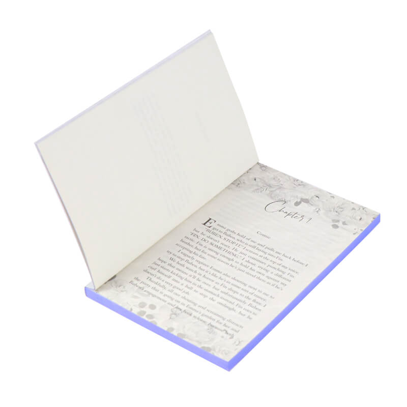 Perfect Binding Special Edition Book Printing with Sprayed Edges