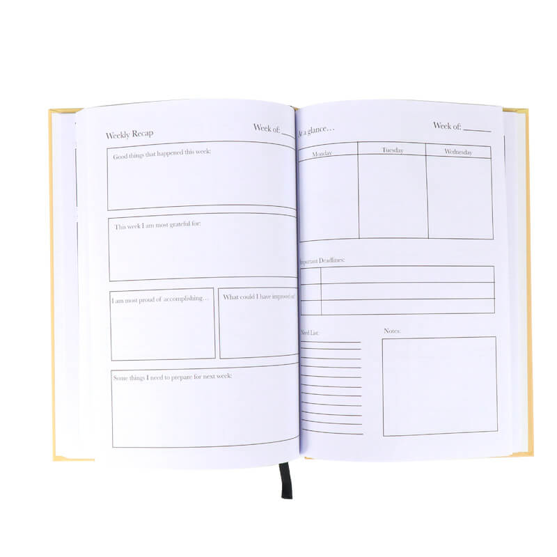 Daily Planner Printing Custom Design Your Own Journals