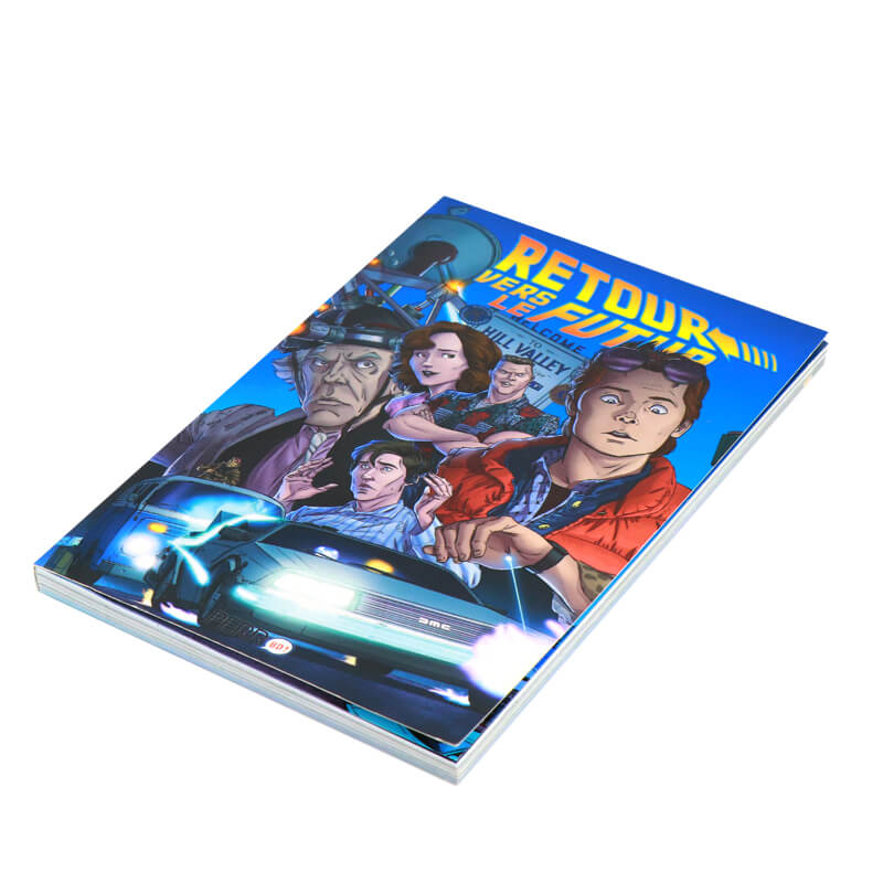 Full Color Art Comic Printing Softcover Kids Manga Book Manufacturer