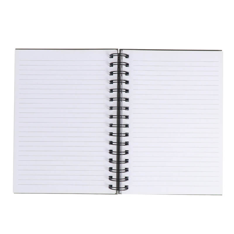 Double Coil Journal Personalized 200 Pages Spiral Notebook Printing