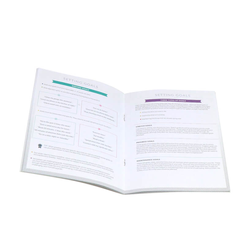 Full Color Printing Softcover Saddle Stitching Instruction Booklet