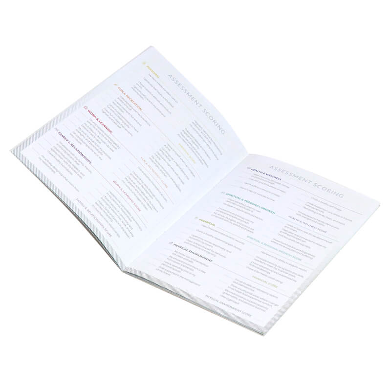 Full Color Printing Softcover Saddle Stitching Instruction Booklet