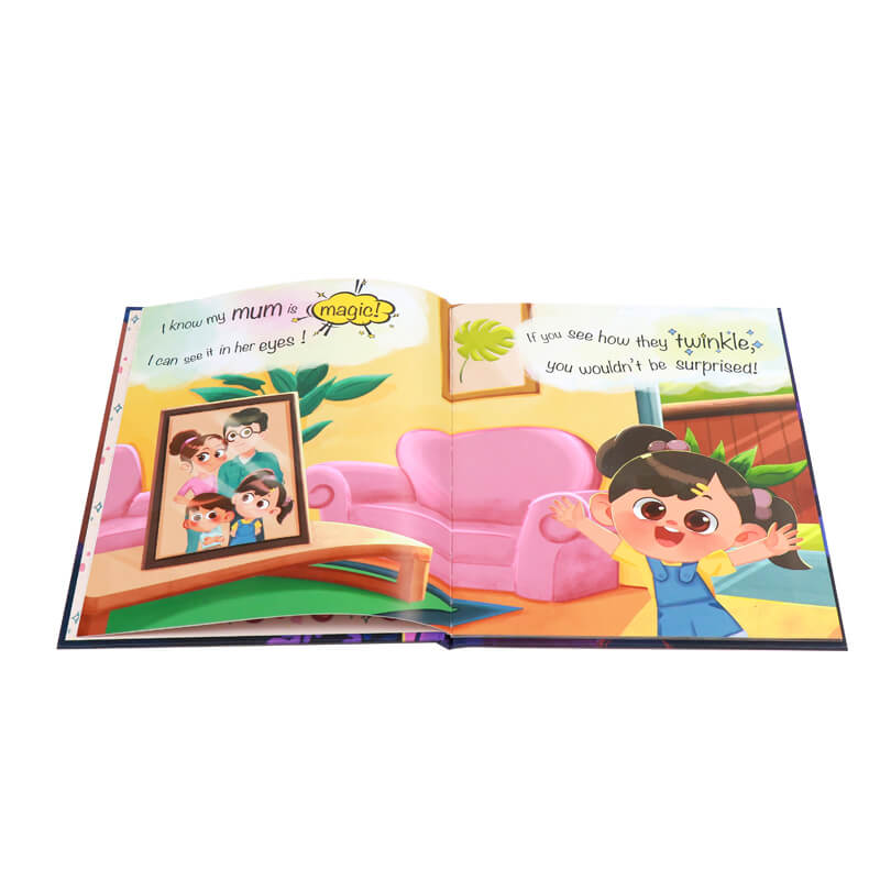 China Custom Full Color Hardcover Kids Story Book Printing Services