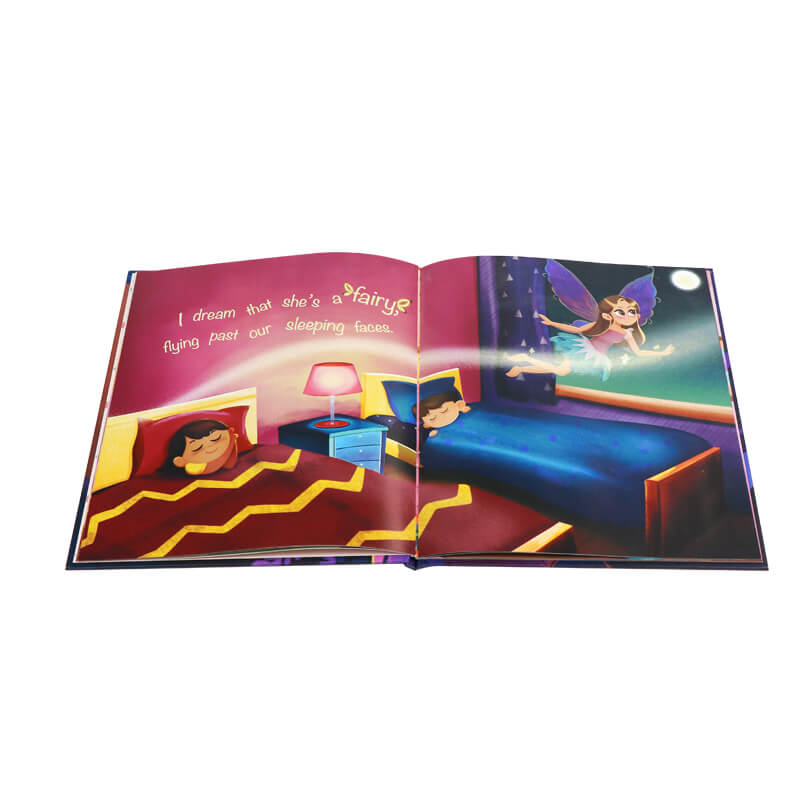 China Custom Full Color Hardcover Kids Story Book Printing Services