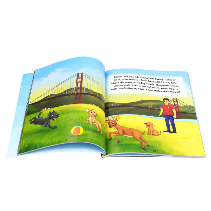 Custom Paperback Kid Educational Books Printing Children Book