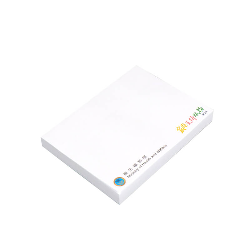 Printed Sticky Notes Personalized Logo Self-Adhesive Memo Note Pads