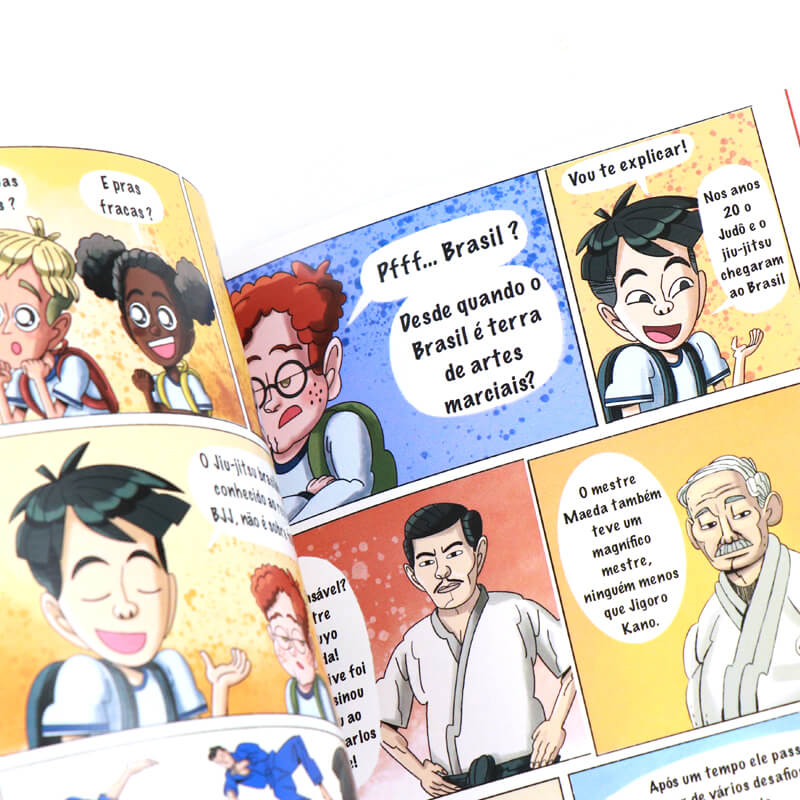 Full Color Printing Kids Adults Softcover Comic Book Manufacturer