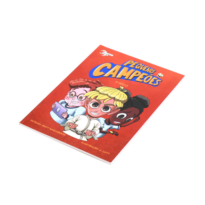 Full Color Printing Kids Adults Softcover Comic Book Manufacturer