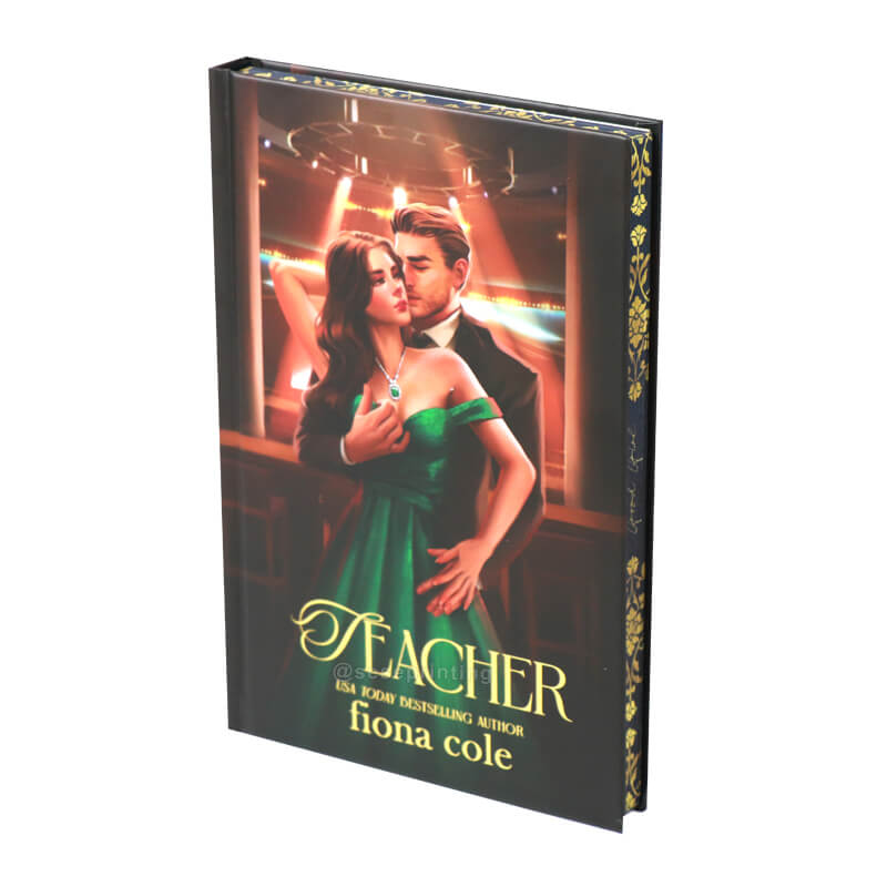 Print Sprayed Edges for Your Special Edition Hardcovers — With Gold Foil & End Page Details