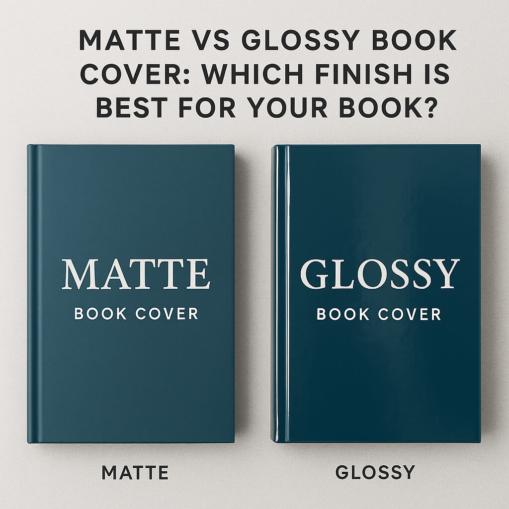 Matte vs Glossy Book Cover: Which Finish Is Best for Your Book?