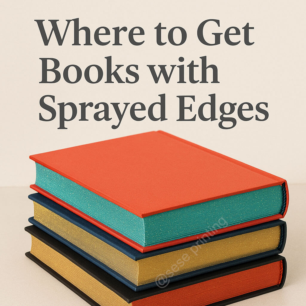 Where to Get Books with Sprayed Edges?
