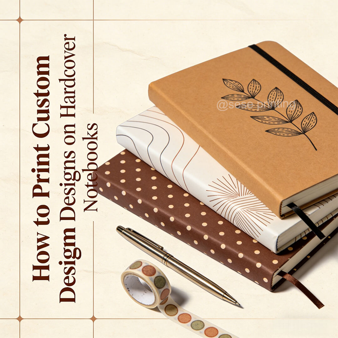 How to Print Custom Designs on Hardcover Notebooks with Professional Quality