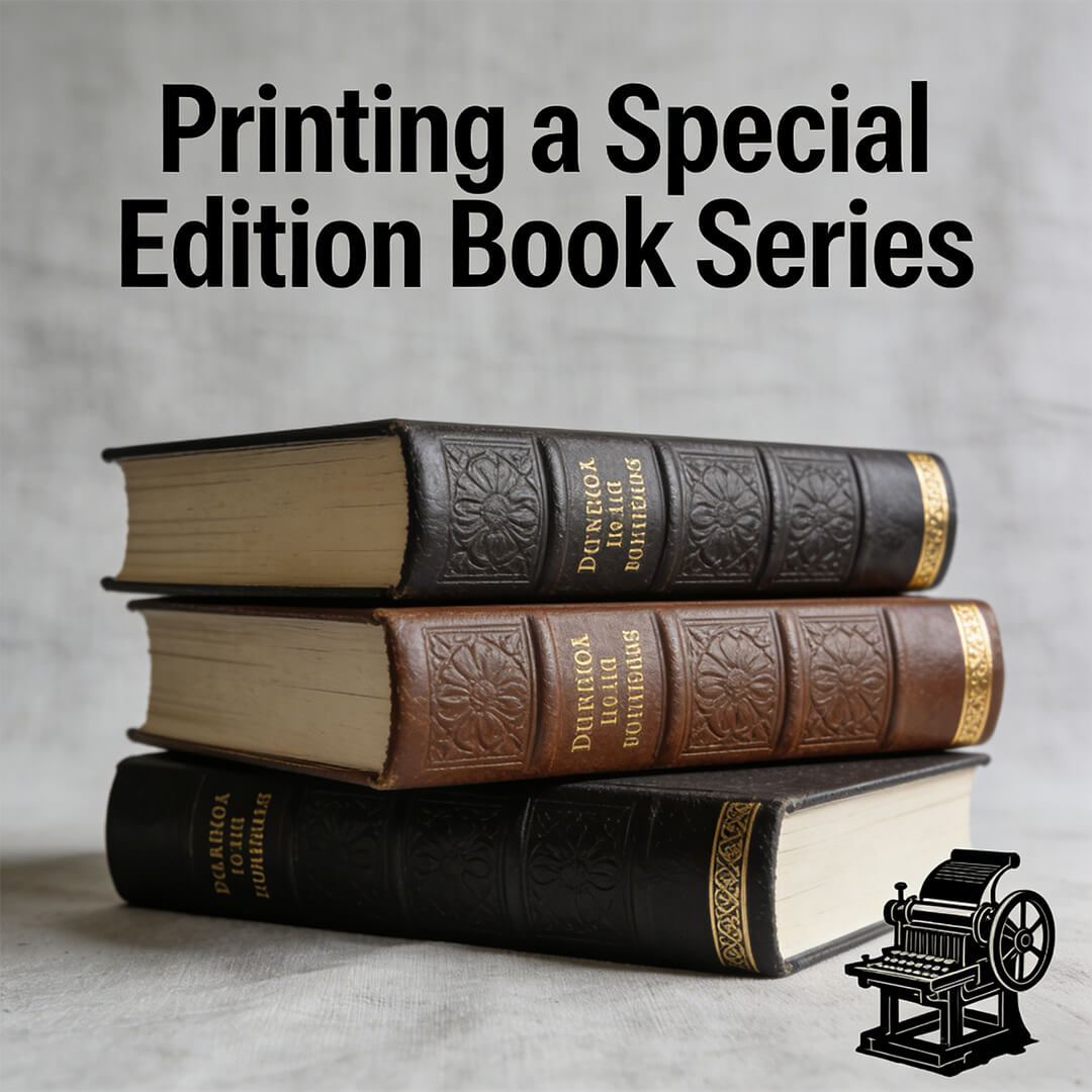 Printing a Special Edition Book Series: A Step-by-Step Guide