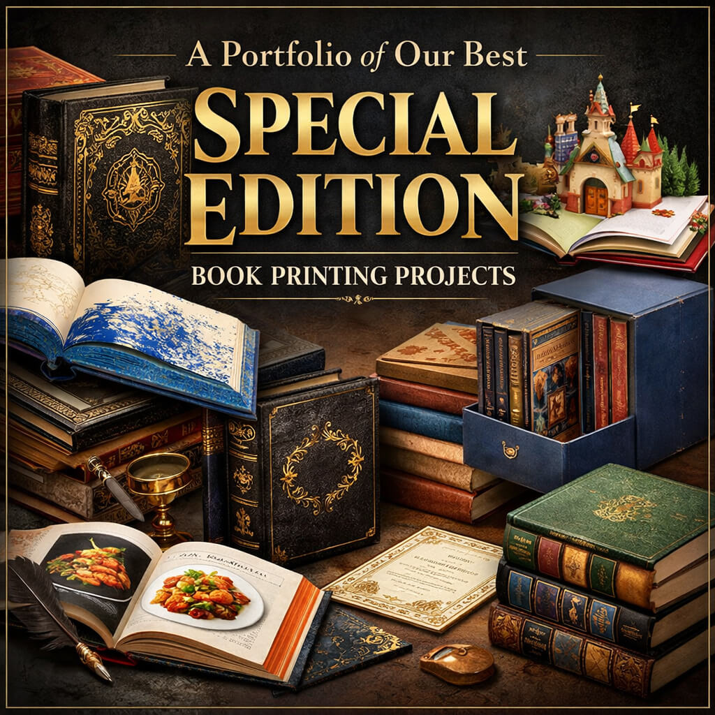 A Portfolio of Our Best Special Edition Book Printing Projects