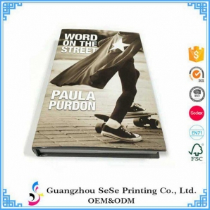 Custom printed hardcover book China book printing service