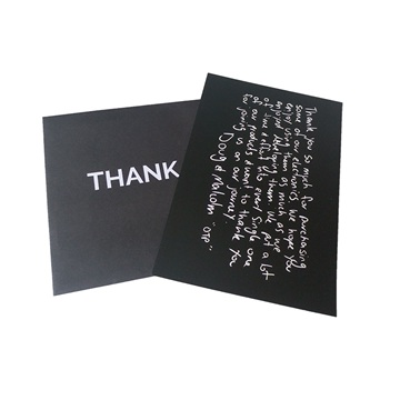 Custom Thanks You Cards