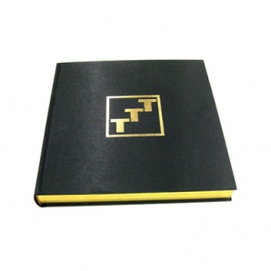 OEM Printing Hot Foil Stamped Hardcover Book