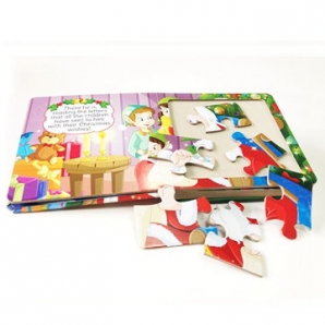 Personalized printing children puzzle board books