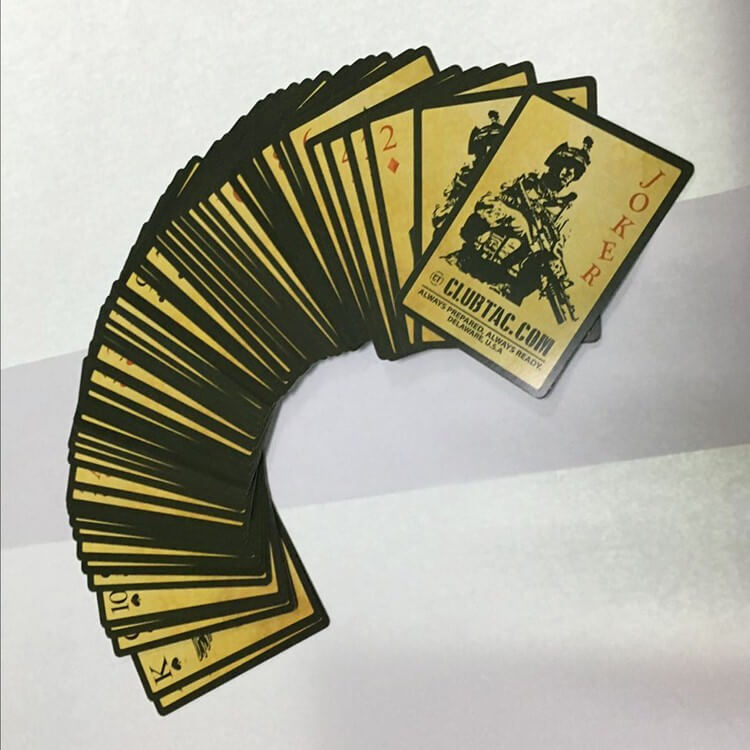 high quality China card game printing service