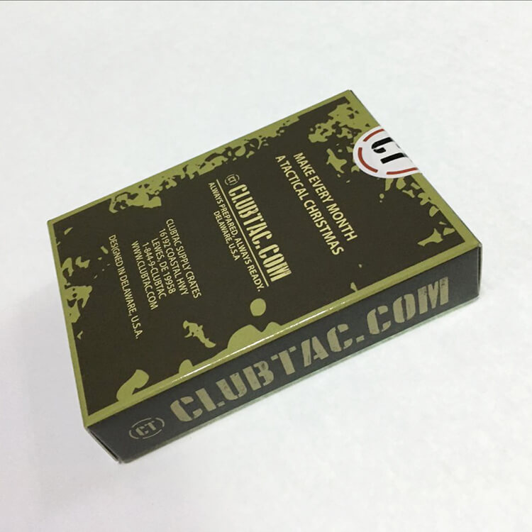 card printing company China card game printing service