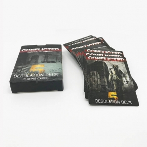 Custom trading card game printing