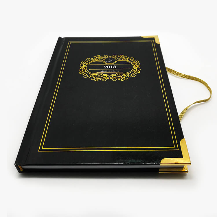 Custom Printed Gold Foil Agenda Diary