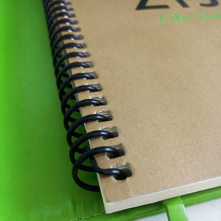 Leather cover executive notebook print 2019 2020