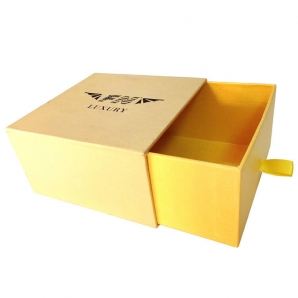 Rigid Cardboard Sliding Drawer Paper Gift Packaging Box