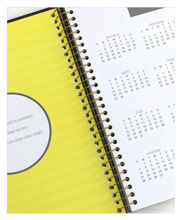 Notebook Logo Custom Printing - Customised Diary high quality