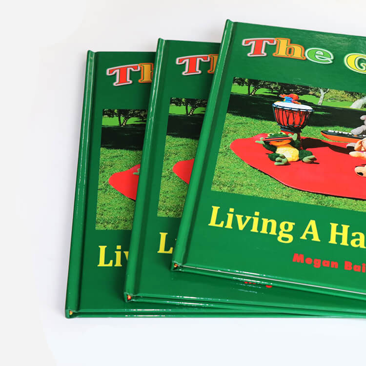 Customized Colorful Books Hardcover Kids Story Book