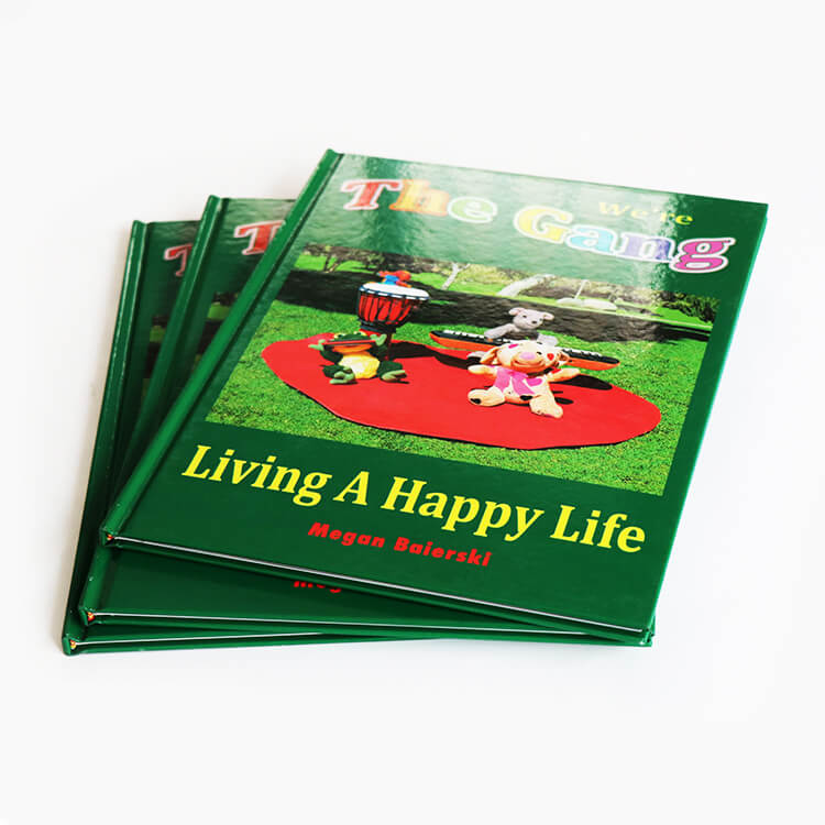 Customized Colorful Books Hardcover Kids Story Book