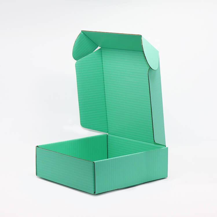 Foil logo Folding Paper Printed Corrugated Custom Packaging Mailer Box 2019