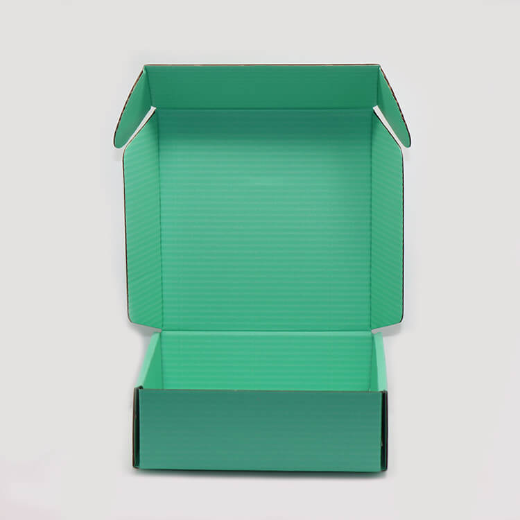 Foil logo Folding Paper Printed Corrugated Custom Packaging Mailer Box
